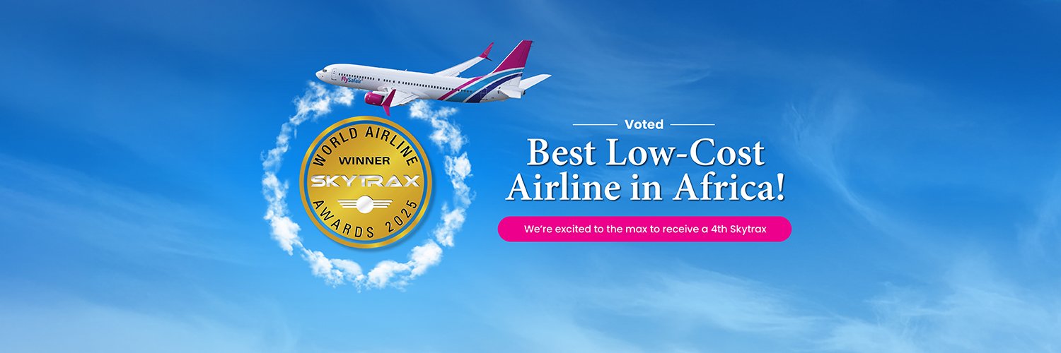FlySafair's banner