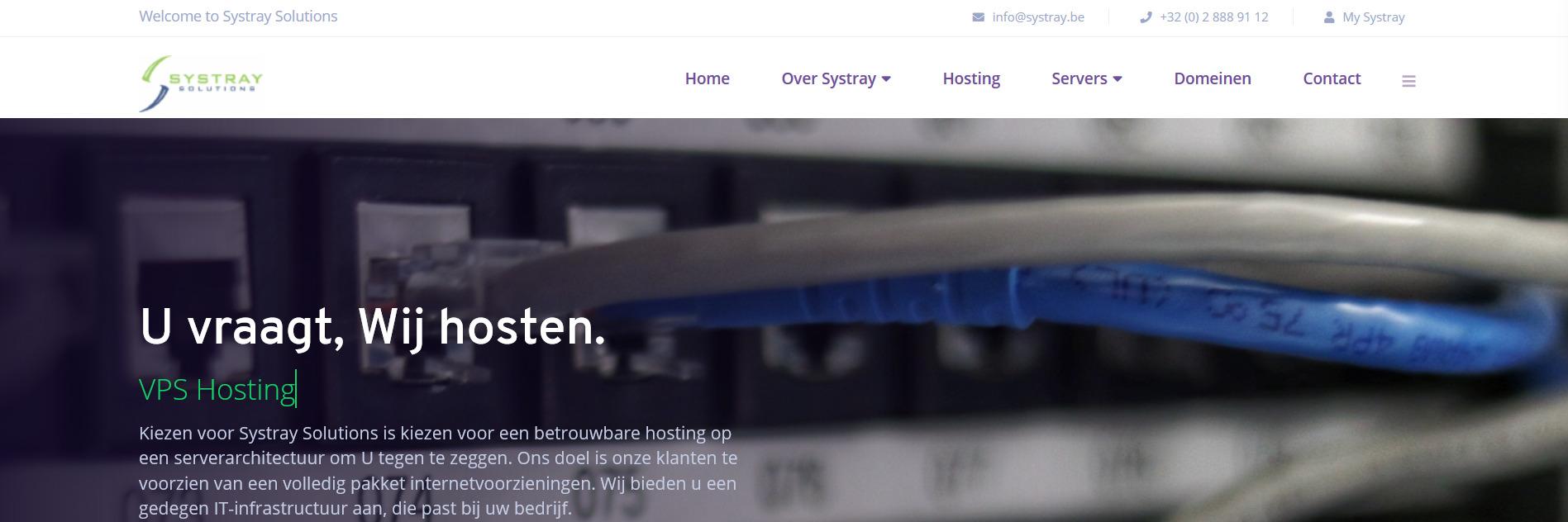 systray_be's profile banner image