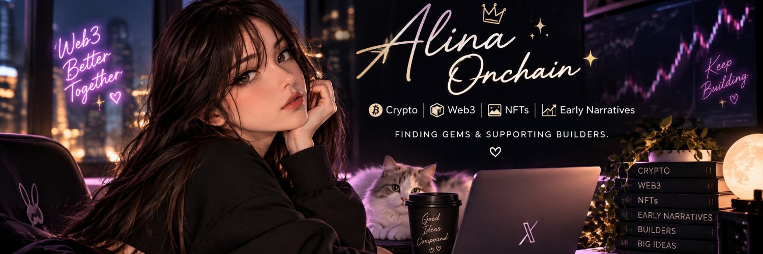 AlinaOnchainX's profile banner image