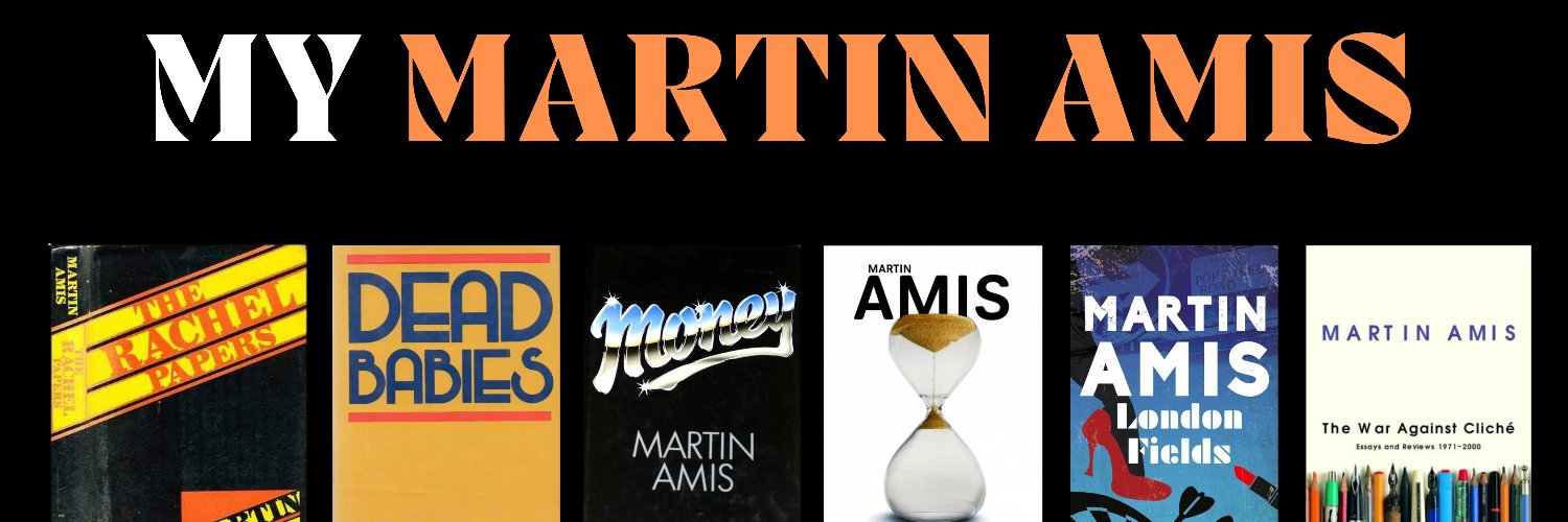 My Martin Amis's banner