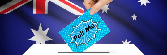 Poll Me Australia banner
