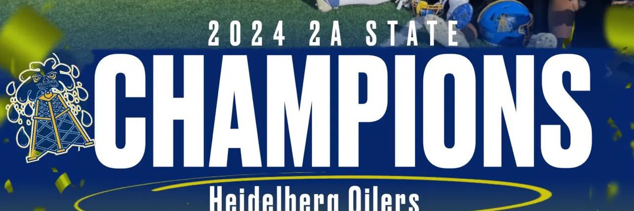 Heidelberg Oilers Football banner
