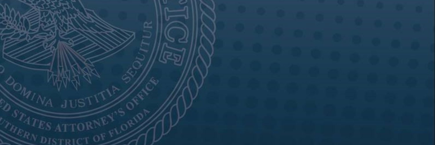 US Attorney SDFL's banner