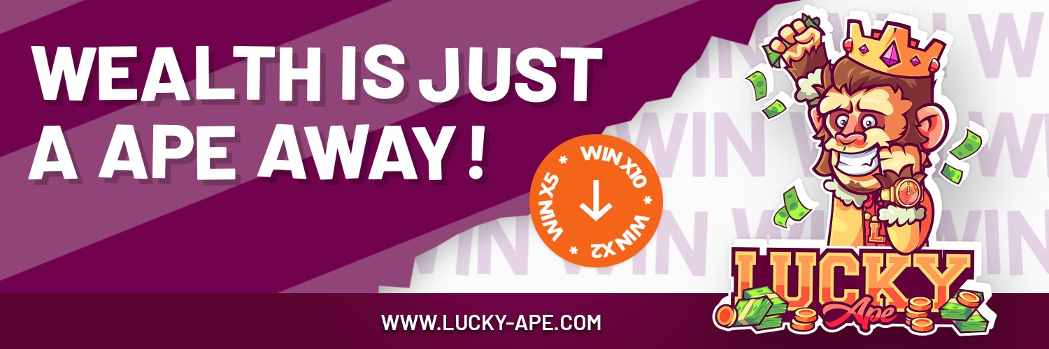 LuckyApeToken's profile banner image