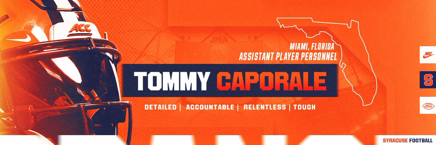 Tommy Caporale Profile Banner