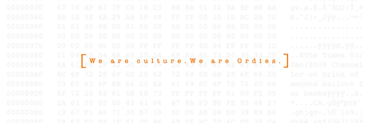 OrdiesNFT's profile banner image