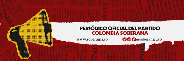 SOBERANÍA 🗞️🇨🇴 Profile Banner