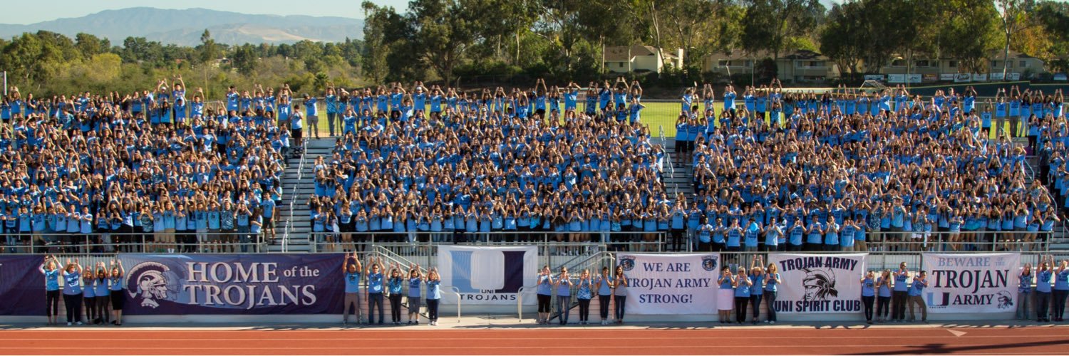 University Trojans banner