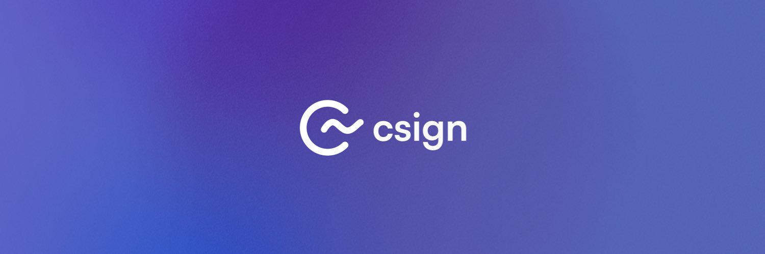 Csign banner
