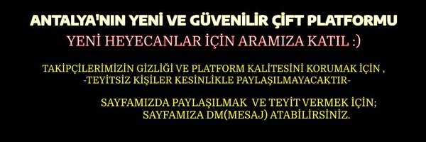 Antalya Swing / Antalya Evli Çift Platformu Profile Banner