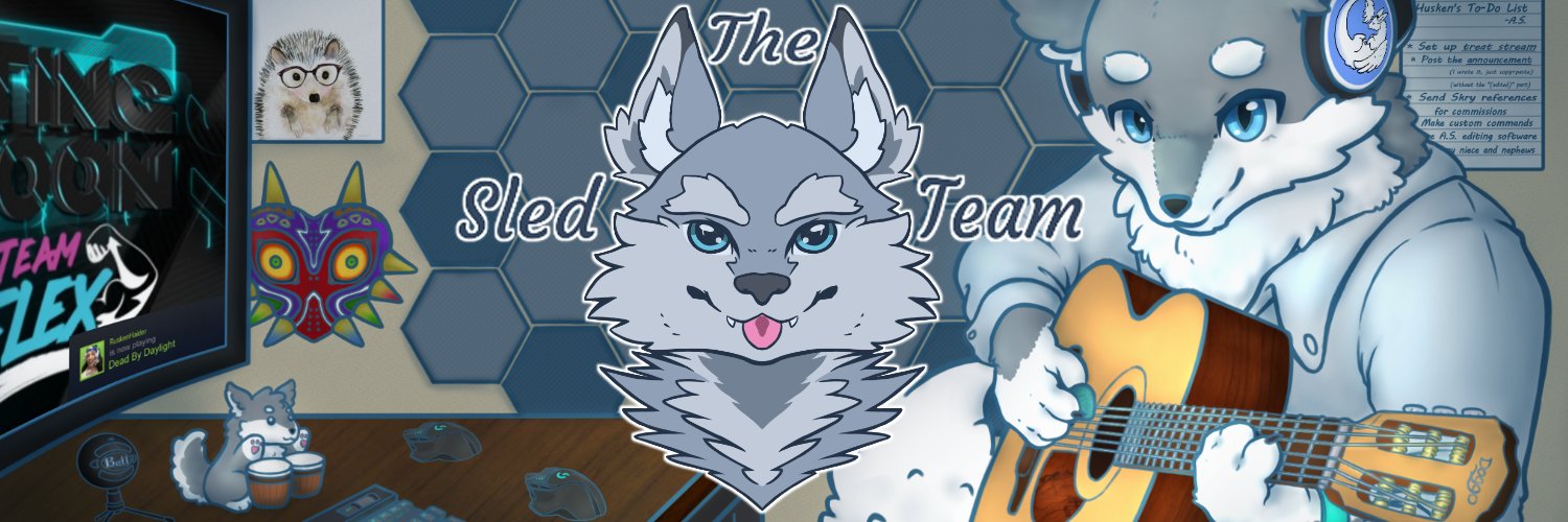 The Sled Team banner