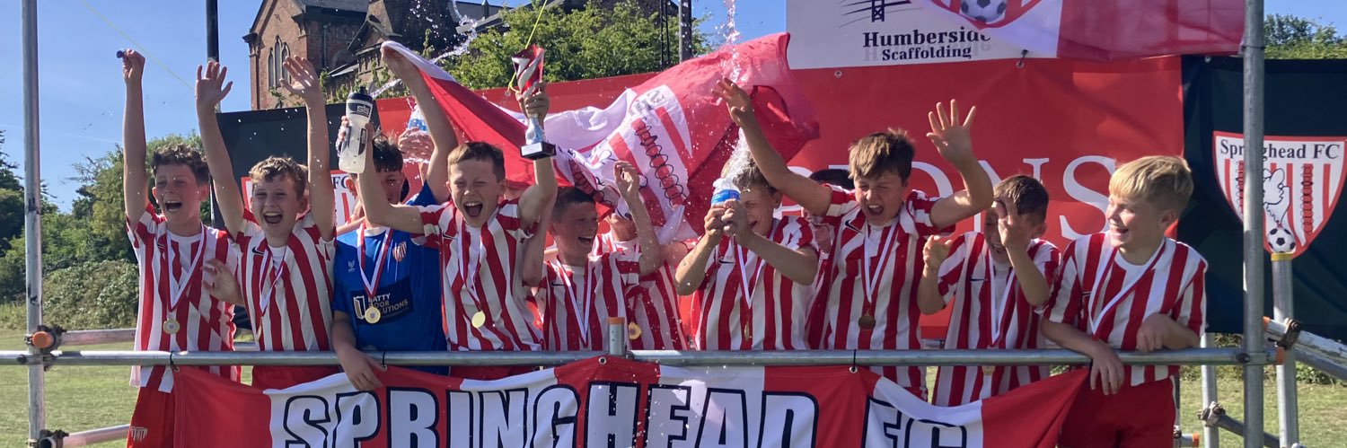 Springhead U13s banner