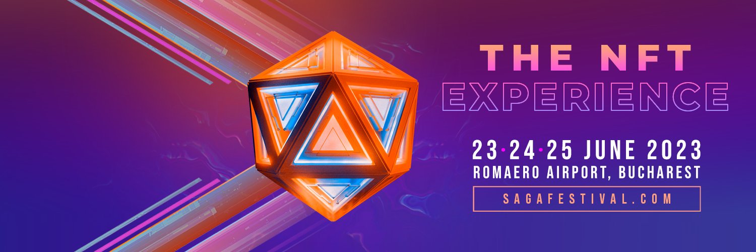 SAGA Festival - The NFT Experience Profile Banner