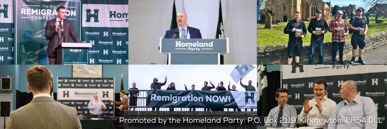 The Homeland Party's banner