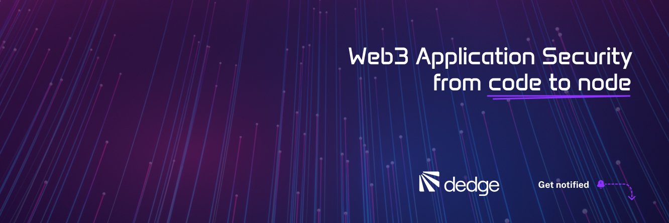 Dedge Security banner