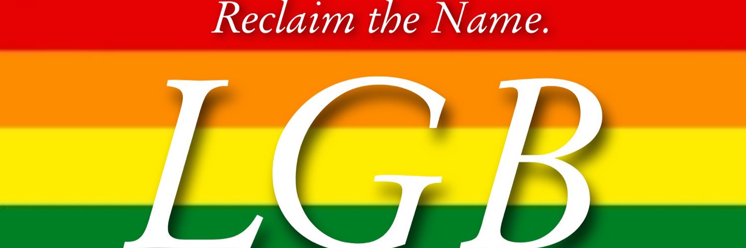 LGB Without the T banner