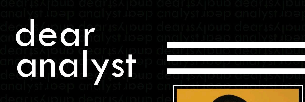 #DEARANALYST banner