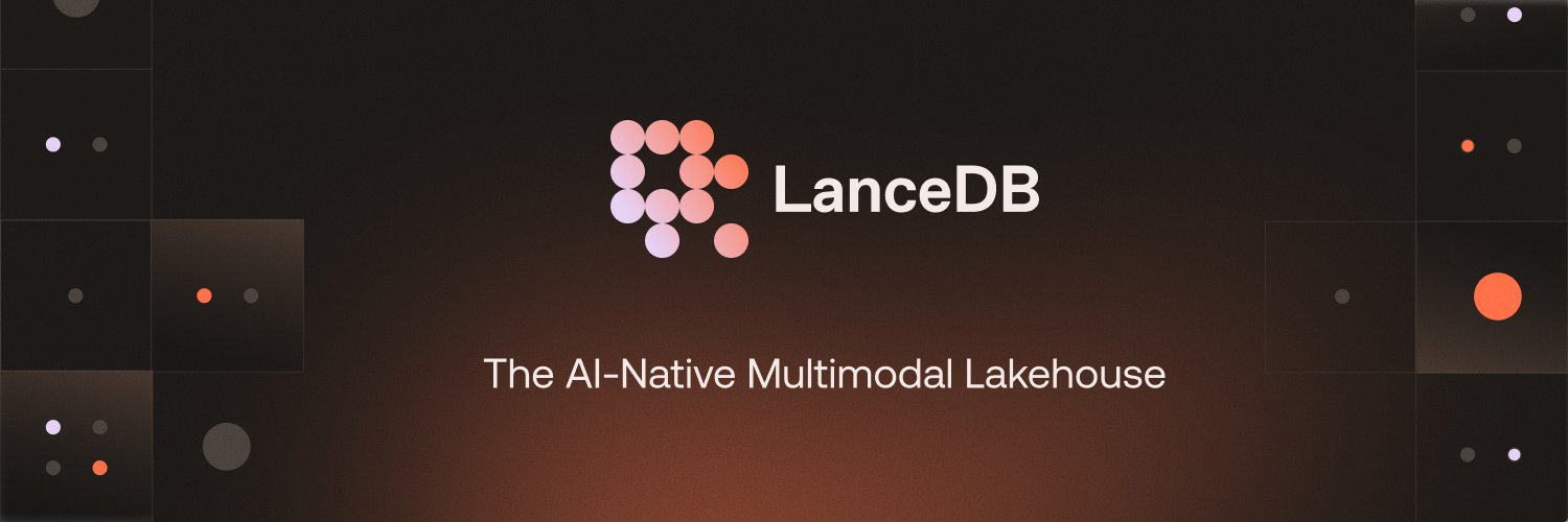 LanceDB's banner