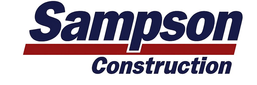 Sampson Construction Baseball banner