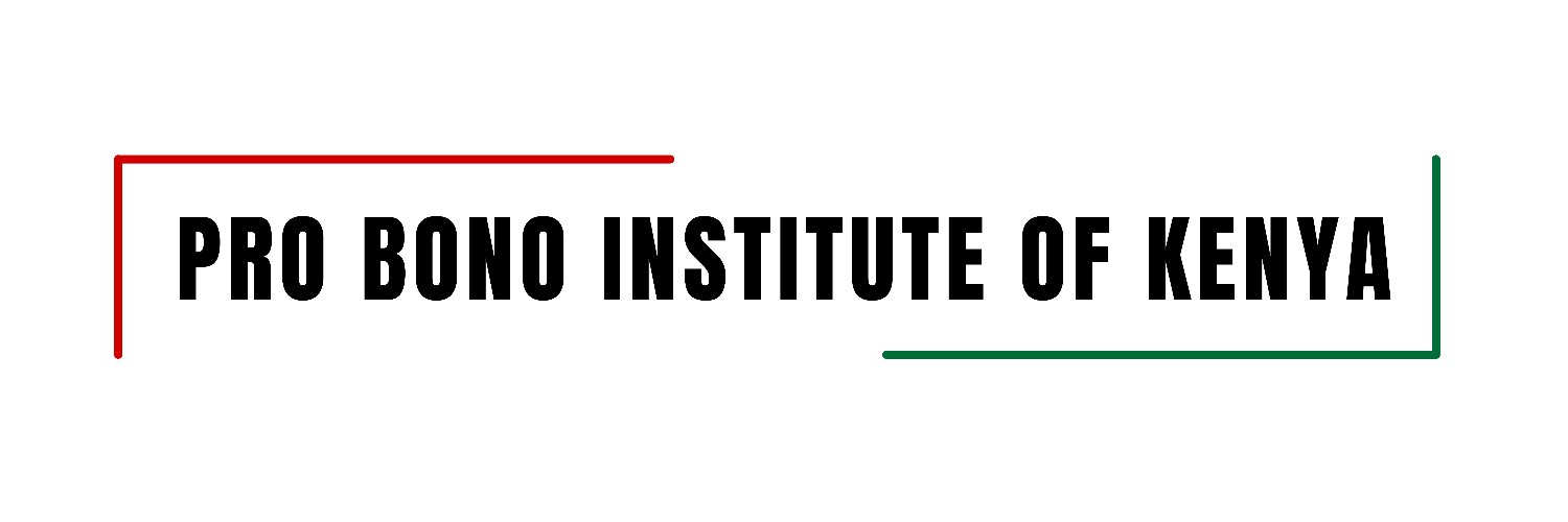 The Pro Bono Institute of Kenya (PBI_Kenya) / Twitter