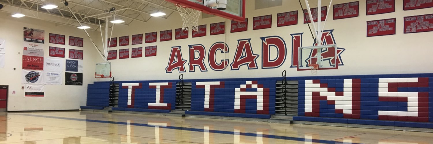Arcadia Basketball banner