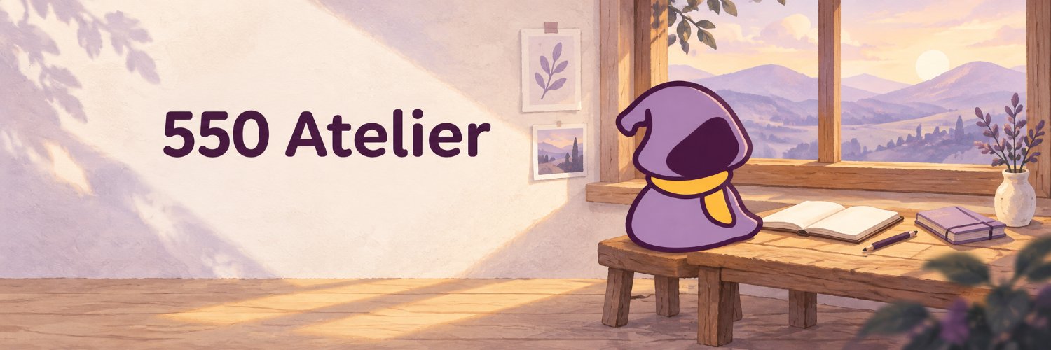 550Atelier's profile banner image