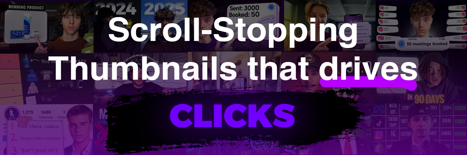 Imrane | Thumbnail Designer banner