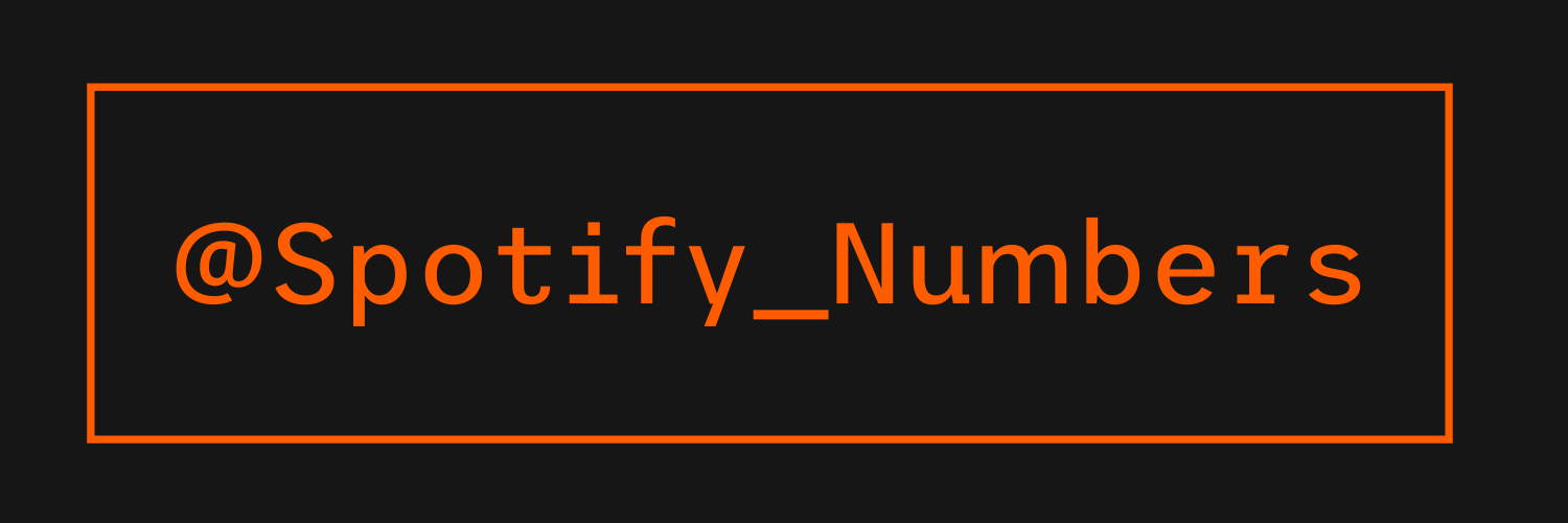 Spotify Numbers's banner