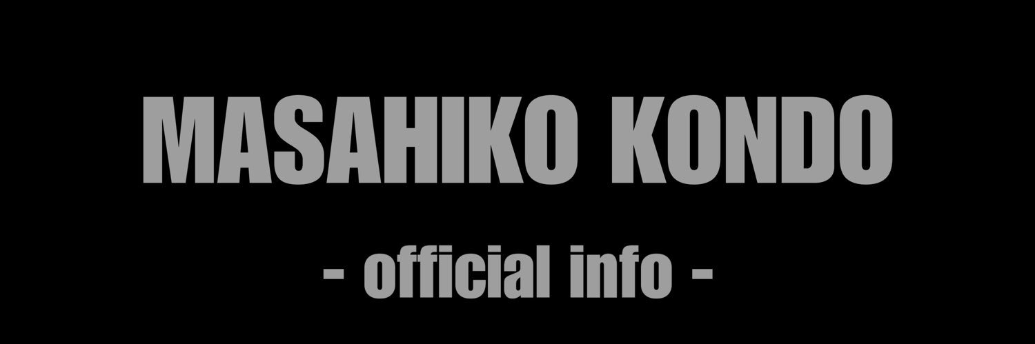 近藤真彦 -Official info- banner