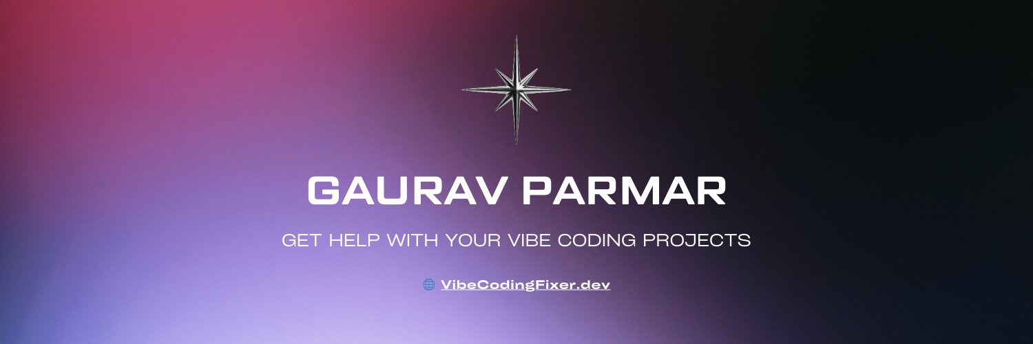 Gaurav Parmar banner