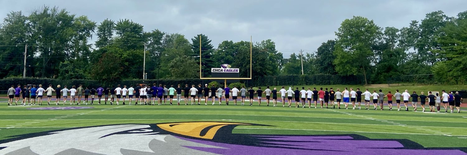 CHCA Football banner