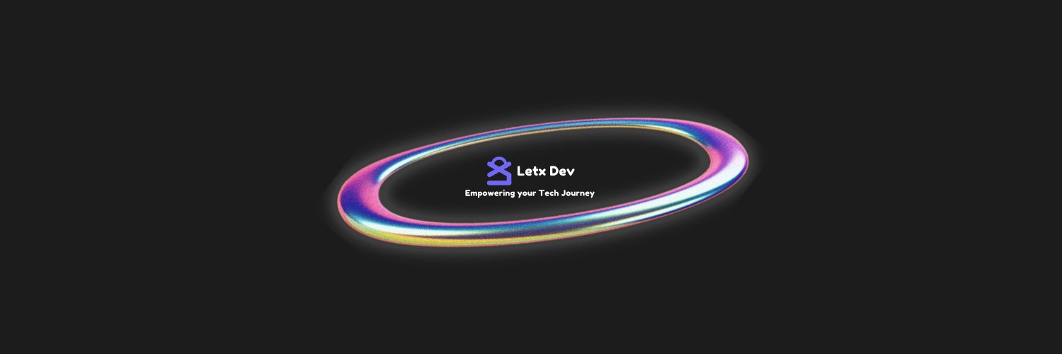 Twitter banner for @LetxDev