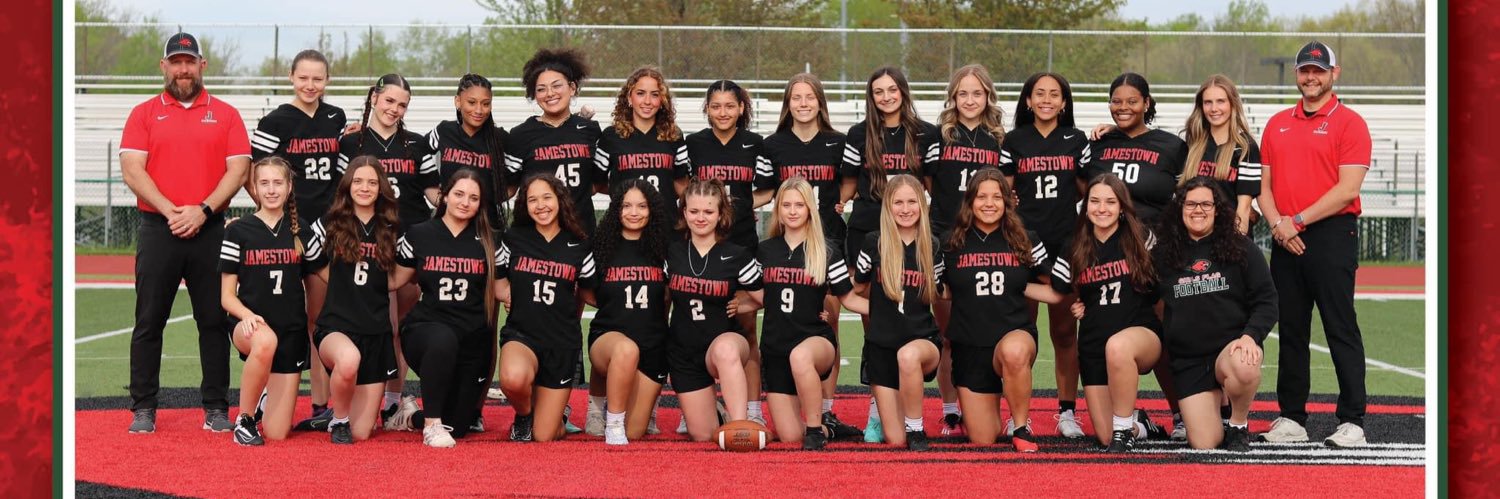 JHS GIRLS FLAG FOOTBALL banner