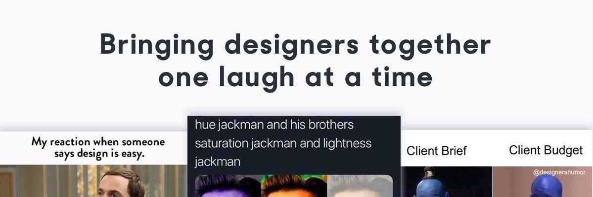 Designers Hum😂r's banner