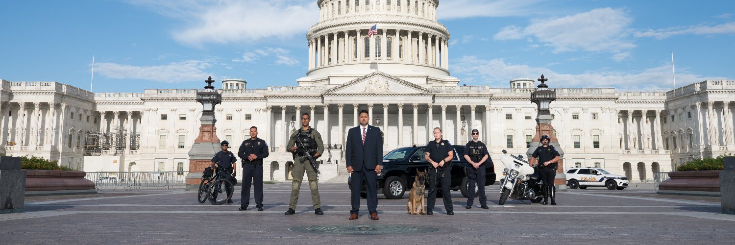 The U.S. Capitol Police's banner