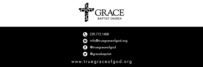 Grace Baptist Church banner