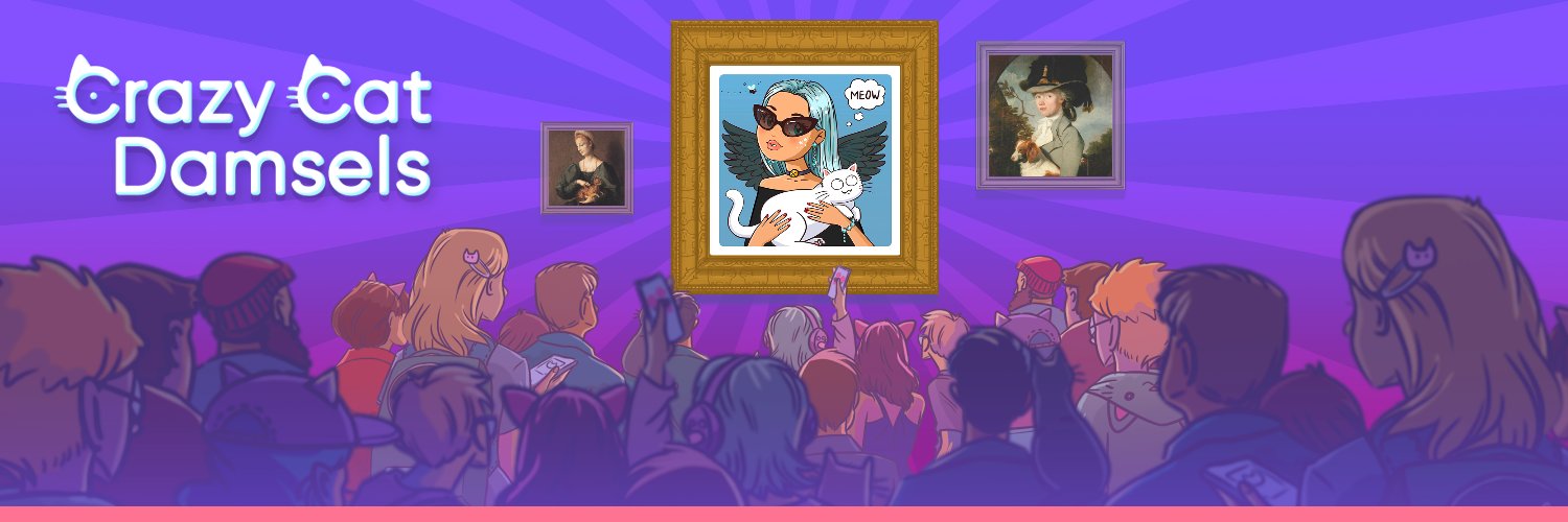 CrazyCatDamsels's profile banner image
