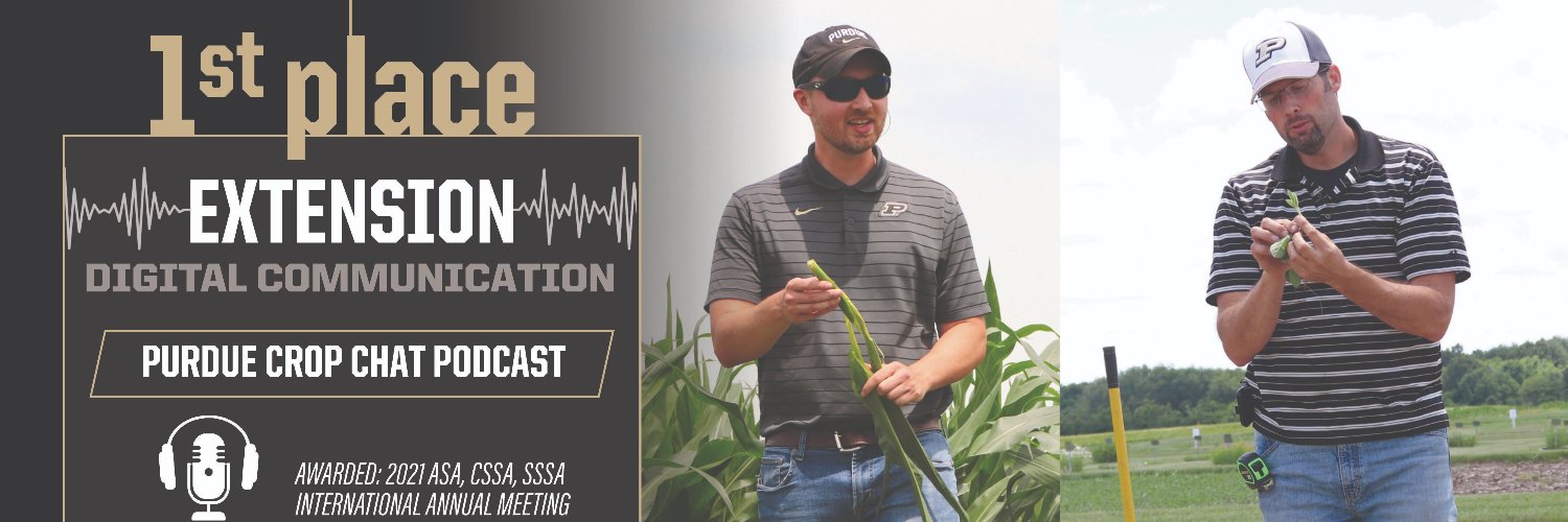 Purdue Agronomy Extension's banner