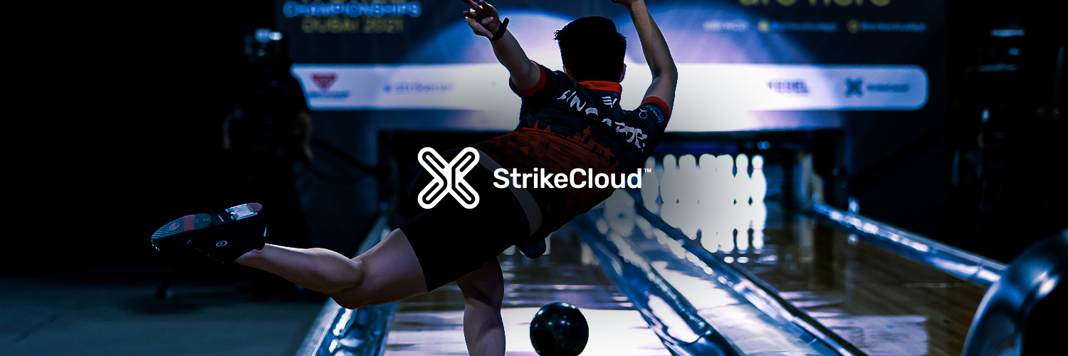 StrikeCloud Bowling banner