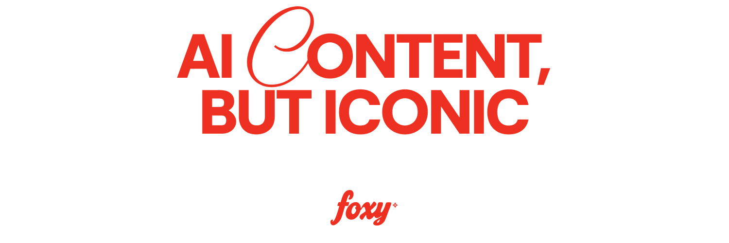 Foxy AI banner