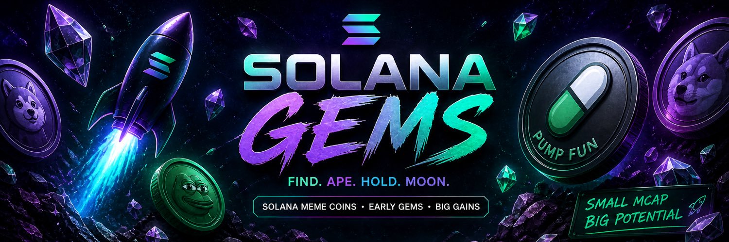 Solana Gems banner