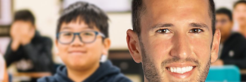 Corey DeAngelis, School Choice Evangelist Parody banner