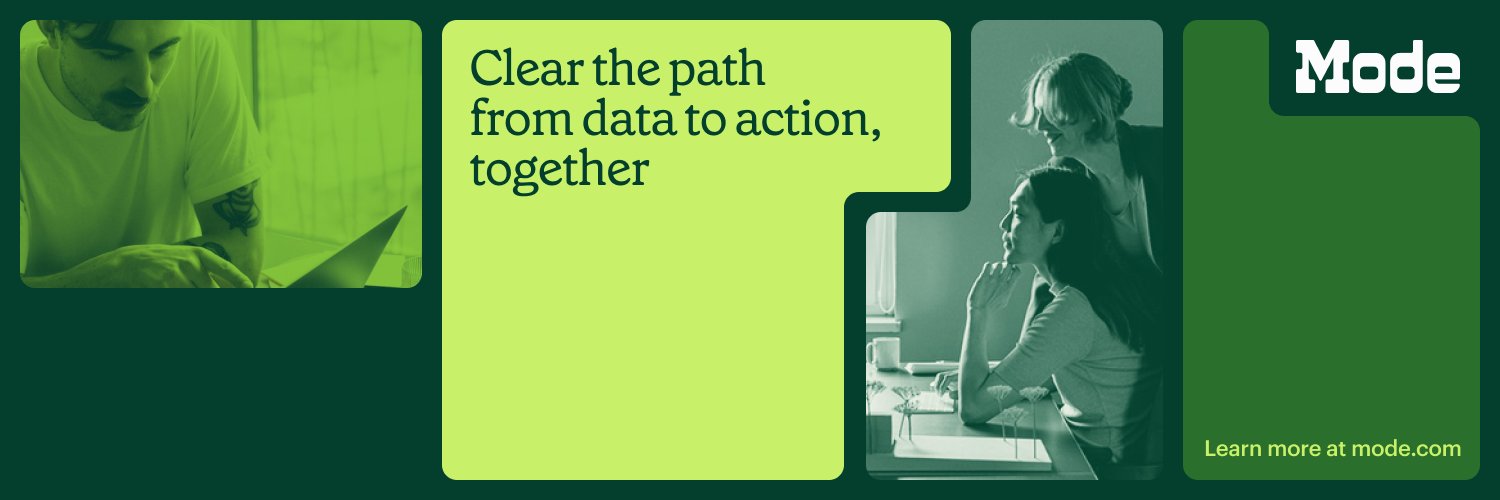 Mode Analytics banner