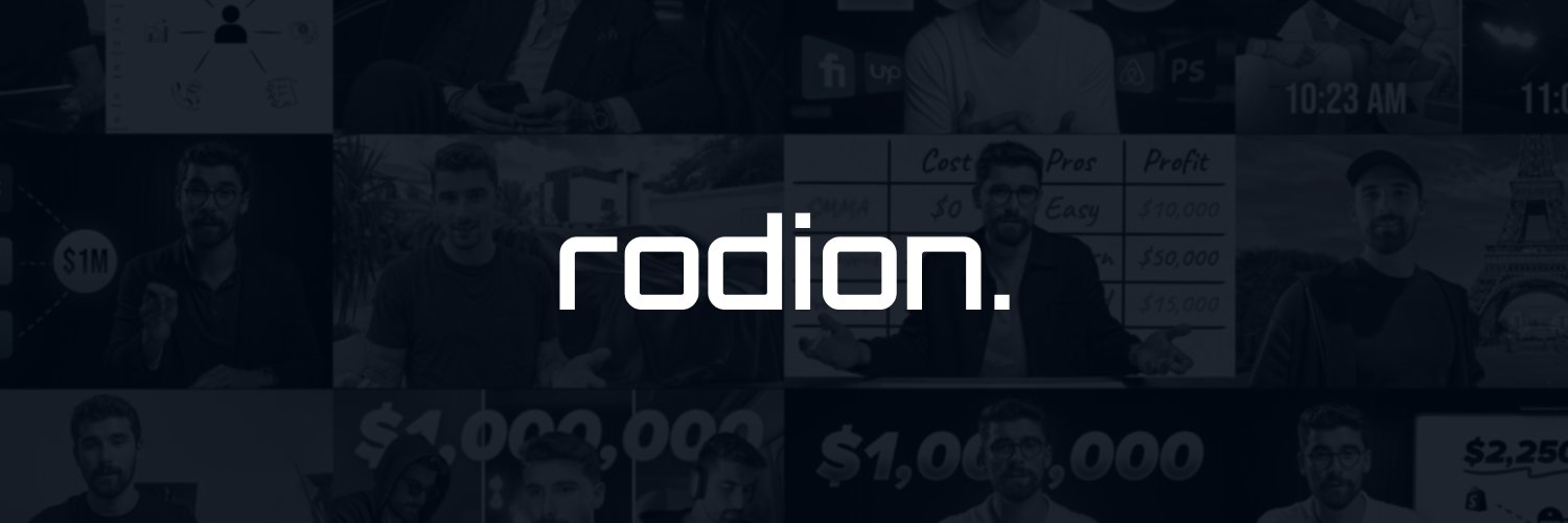 Rodion | Design Partner banner