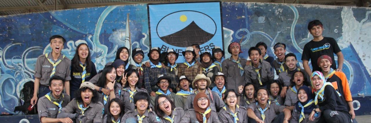 Blue Hikers banner