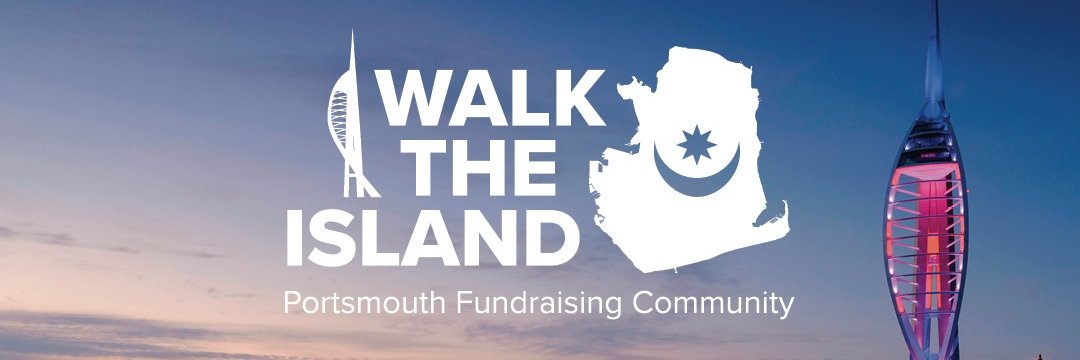Walk The Island Portsmouth Fundraising Community banner
