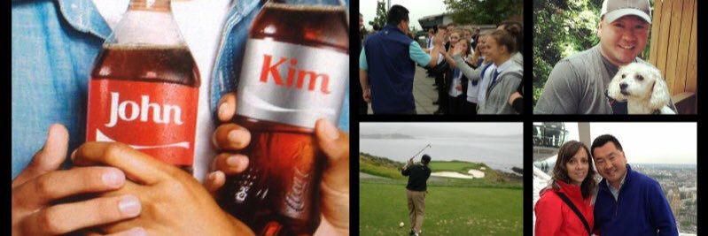 John Kim's banner