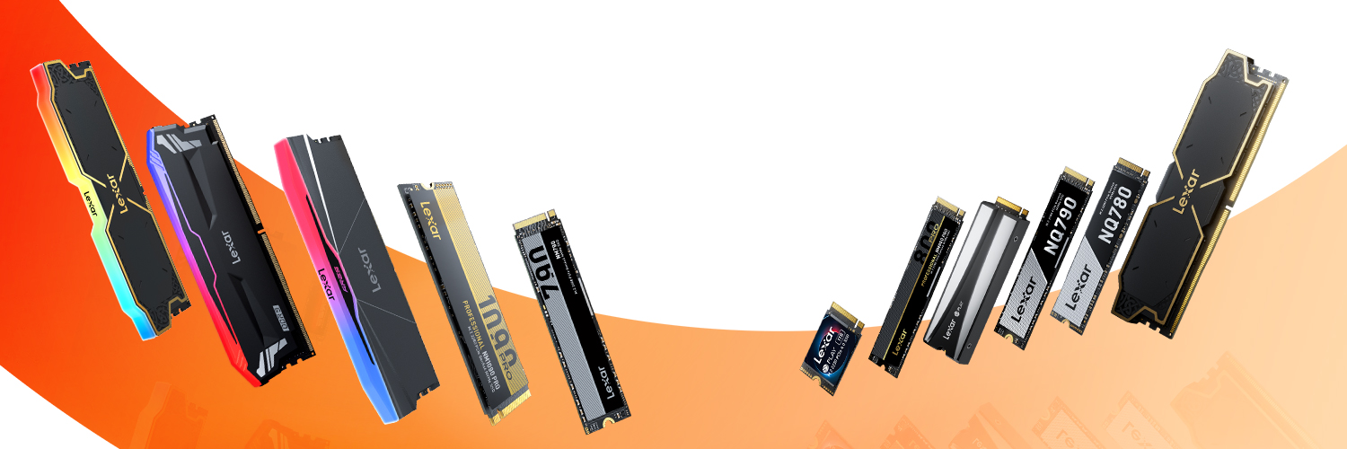 Lexar Gaming's banner