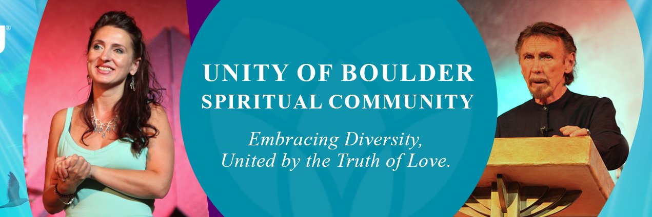 Unity of Boulder Spiritual Center banner
