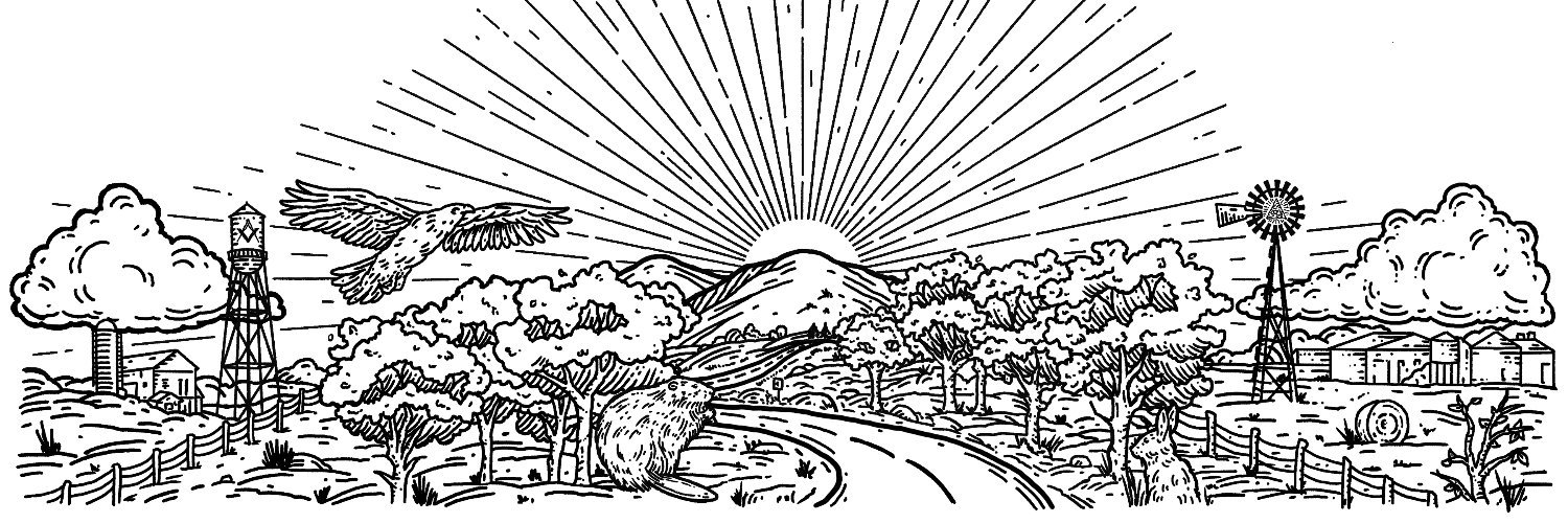 County Highway's banner